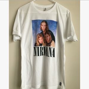 Funny 90’s Nirvana/Hanson Band Shirt